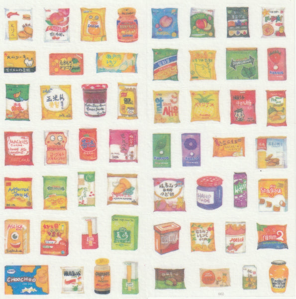 [FREE with US$10 purchase!] Delicious Snacks Stickers Set B