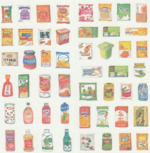 [FREE with US$10 purchase!] Delicious Snacks Stickers Set C